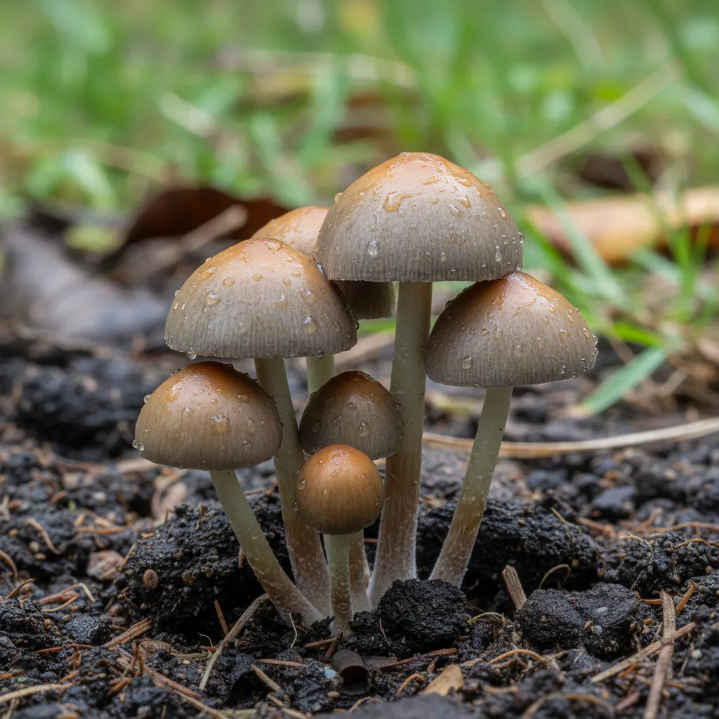 Panaeolus chlorocystis