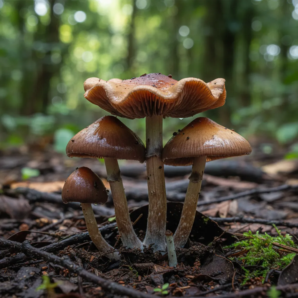 Psilocybe brunneocystidiata